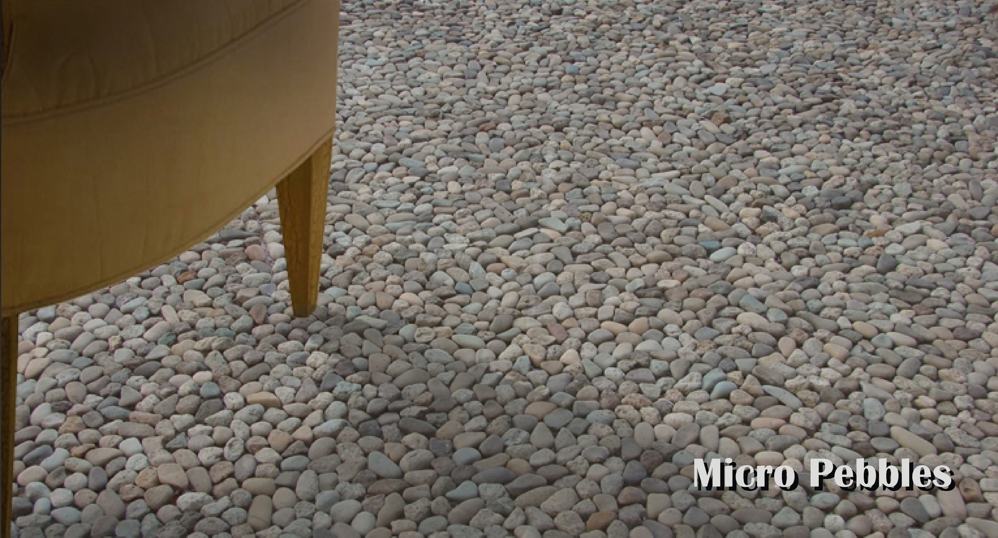 Mosaic on wavy